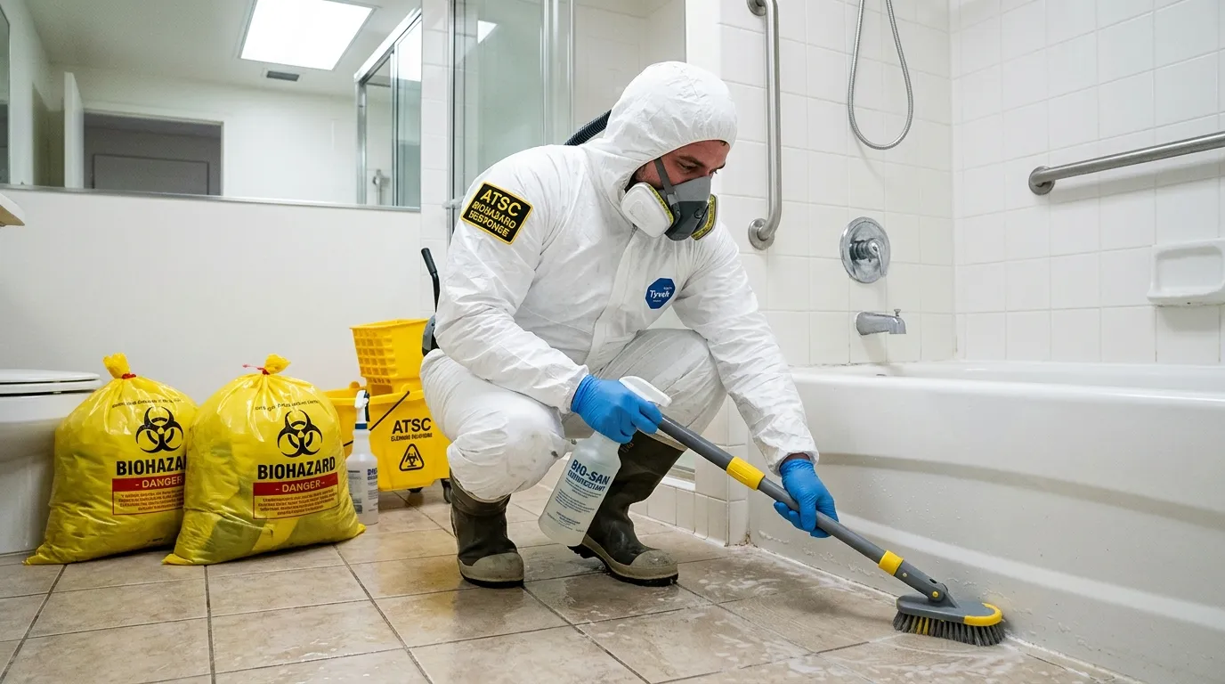 Decontamination equipment deployed for Blood Cleanup in Arden-Arcade